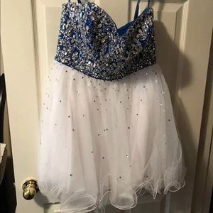 Mori lee homecoming dress